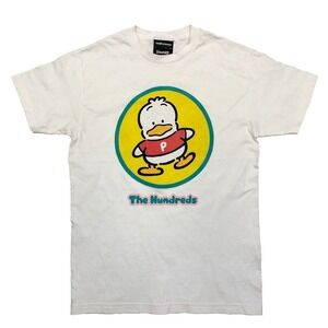 The Hundreds X Sanrio Pekkle T Shirt M White Hello‎ Kitty Friends Streetwear